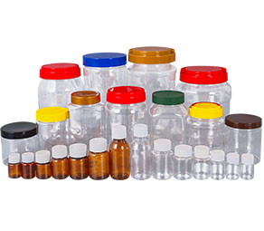 www.jibaripi透明瓶系列产品采用全新PET原料通过注拉吹工艺制作而成，安全环保，适用于酱菜、话梅、蜂蜜、食用油、调味粉、饮料、中药、儿童玩具等各种行业包装。